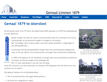 Tablet Screenshot of gemaal1879.nl